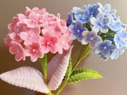 绣球花教程,超适合母亲节花束搭配 #扭扭棒绣球花教程 #扭扭棒绣球花 #手工教程 #母亲节花束