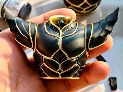 超详细布鲁可空我布条肩甲教程#模玩 #胶佬 #手办 #模型玩具 #男人玩具