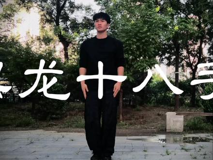 黑龙十八手套路完整版##黑龙十八手 #夜风呀
