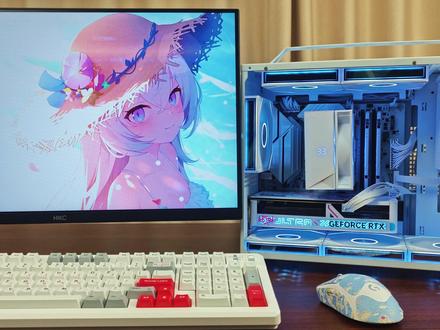 5060纯白小手提 性能怪兽 新赛季最强装机版本答案没有之一 #diy电脑 #电脑配置 #装机 #电脑 #婷婷装机日记