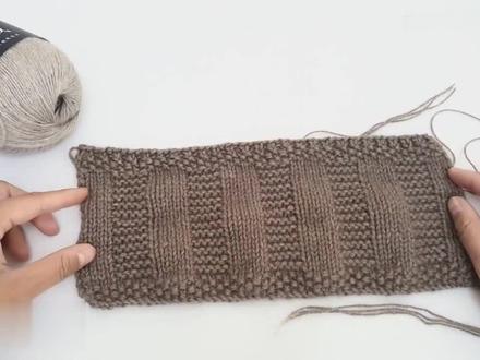 百叶窗围巾编织教程(全)毛线编织#毛线编织 #钩针编织 #棒针 #编织教程 #编织 #手工制作 #钩针教程 #爱生活爱编织