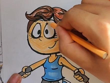 #简笔画 #跳绳
卡通人物简笔画教程画起来
跳绳跳皮筋
#一山艺术