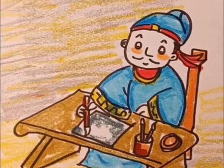 在绘画中学习《弟子规》#简笔画 #弘扬国学经典文化 #画画 #儿童简笔画 #手抄报