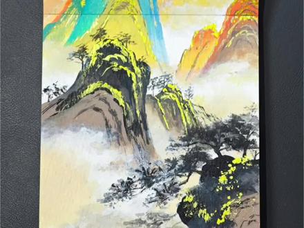 霞映群山|丙烯马克笔教程
#画画 #跟着抖音学画画 #艺术种草指南 #丙烯马克笔 #绘画过程