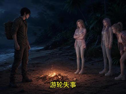 游轮失事,男主和十八个极品美女流落荒岛,觉醒【荒岛求生】系统!看极品美女如何跪地求饶!#游轮失事男主 #荒岛求生 #不当舔狗 #爽文男主