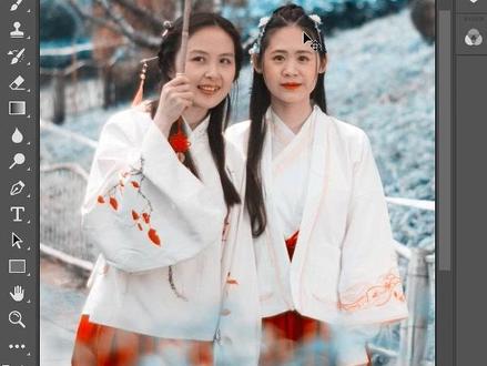 PS教程:动作录制及使用!#摄影 #p图