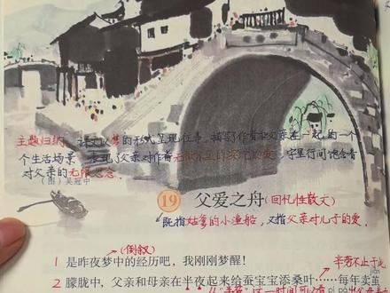 #五年级上册语文 五年级上册语文《父爱之舟》
