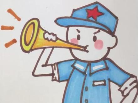 超级简单小红军战士简笔画。红军小战士可以画在手抄报里面哦~#简笔画简笔画 #小学生手抄报 #爱国主题手抄报#红色主题手抄报#长征胜利