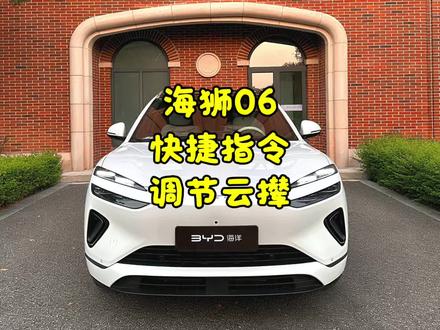 海狮06车机快捷指令设置自动调节云撵C方法 #比亚迪#海狮06 #海狮06dmi #海狮06ev