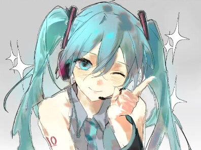 这个是。整体流程教程吧。#指绘 #教程 #绘画过程 #初音未来