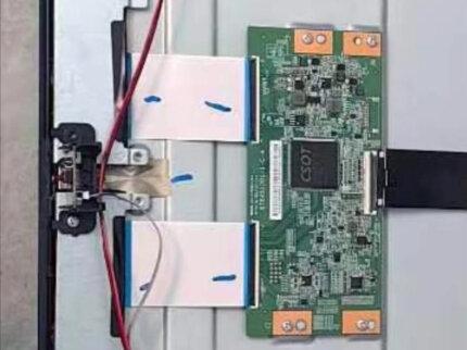 小米电视65寸灰屏蓝屏,不需要换配件教你割断保护电子画面完美修复#液晶电视维修 #液晶电视机 #液晶电视 #电视 #家电维修