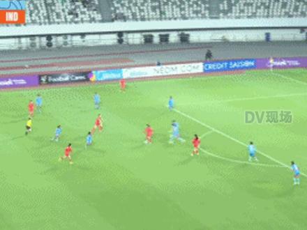 #U17女足踢进世界杯 中国队3∶0战胜印度队