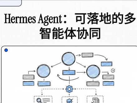多智能体落地避坑 #AI #HermesAgent #智能体 #架构