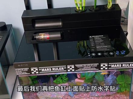 画法几何鱼缸 m1 ultra 改装加装 长时间不换水 #画法几何鱼缸 #小米鱼缸改造 #小米智能鱼缸 #轻松养鱼 #diy鱼缸