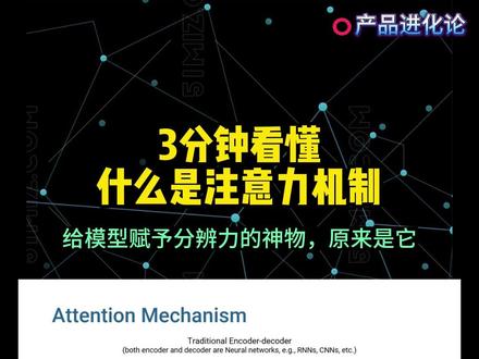#attention 3分钟看懂,什么是注意力机制(Attention Mechanism)