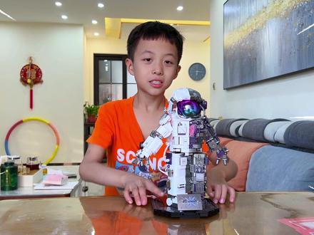 拼装太空人宇航员 #拼装玩具 #乐高玩具