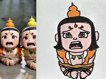 小丑害怕红色#简笔画 @抖音小助手 @抖音创作者中心 @抖音青少年