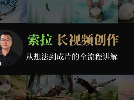 Sora视频创作全流程讲解1