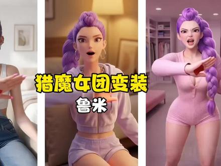 猎魔女团变装秀之鲁米#二次元 #猎魔女团