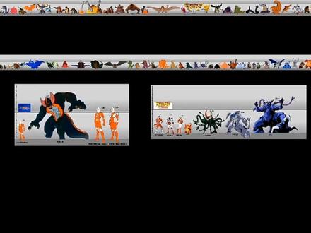 乔尼亚斯奥特曼&奥特曼USA登场全怪兽身高比例图:#乔尼亚斯奥特曼#奥特曼USA#奥特曼