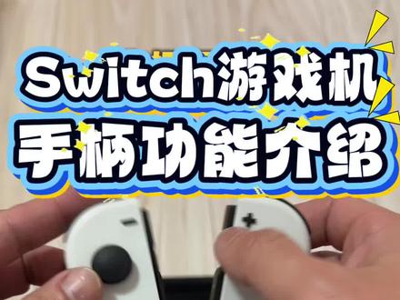 Switch游戏机 手柄功能介绍,附带一些常见问题如何解决#switch#switch游戏#switch游戏机#switch配件#switch手柄@黑子带你游大连