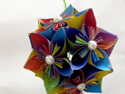 广西三月三 手工绣球制作方法