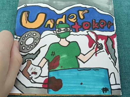 自制模拟入练师,胆小勿入!!!#可动纸片人 #立体书 #手工书签 #书签制作 #安静书