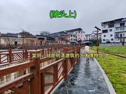 宜黄风光.棠阴古镇。#宜黄快讯 #小鱼小猴#网红徐棉清
