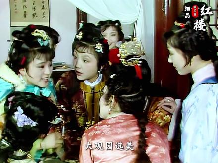 红楼梦原著中,谁才是大观园里的第一美人?#红楼梦 #薛宝钗 #薛宝琴 #林黛玉 #深度解读