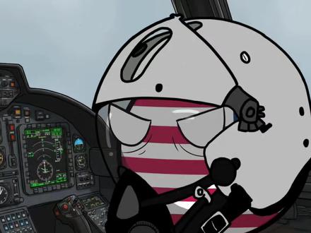 原创动画:全频带阻塞干扰鹰酱版3-束手就擒! #原创动画 #波兰球 #全频带阻塞干扰 #军事科技