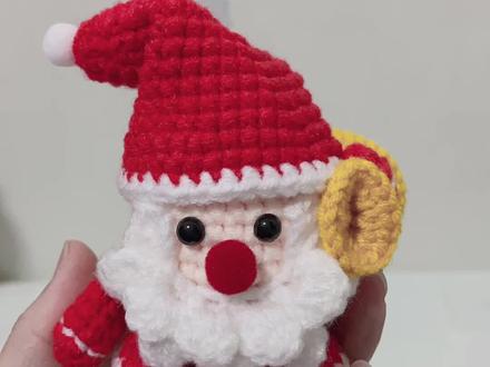 圣诞老人教程1⃣️#手工编织零基础教学 #钩针教程 #零基础教学 #教程