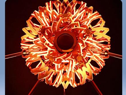 两团跳动的火焰如同心脏缔结双城的脉搏~ #火炬 #圣火传递 #米兰 #设计 #开幕式