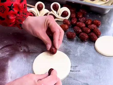 #生活小妙招#枣花馒头
#馒头花卷 @DOU+上热门 #面点