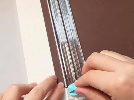 孩子做手工啊就得用这种裁纸刀,比剪刀小刀裁的更快更直,超实用啊#学习用品 #裁纸刀