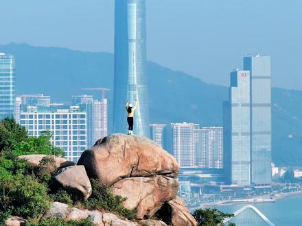 无人机旱地拔葱效果怎么拍,教程来了。#航拍 #无人机航拍 #旱地拔葱