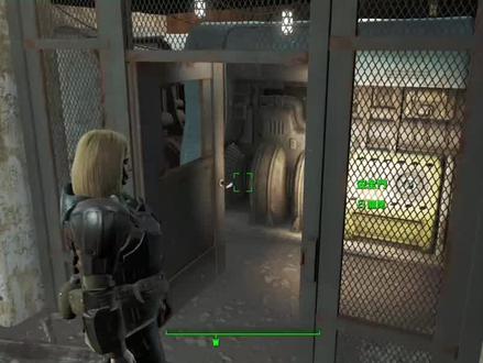 辐射4当中动力装甲怎么充电? #辐射 #steam游戏