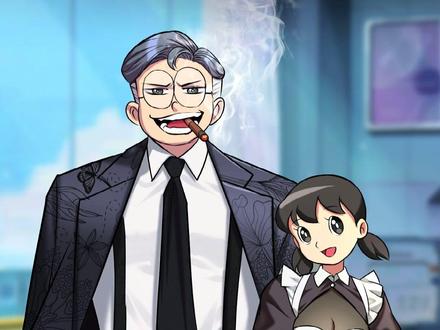 绘画设计之斯文败类大雄与小仆香#画画#大雄#静香