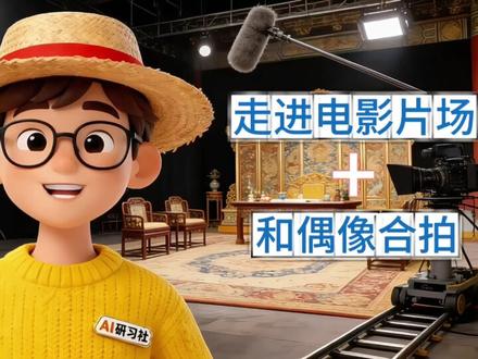 今天拆解的是-影视片场探班如何制作的,直接1比1保姆级复刻全流程。电影片场探班视频来啦,直接近距离打卡影视片场,希望大家的可以和自己的偶像留下美好瞬间#ai创作浪潮计划 #ai教程 #ai探班 #2025AI年终大赏 #青年创作者成长计划