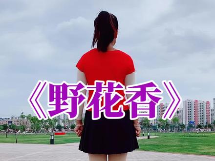 《野花香》一起跳起来,背面完整版教学#抖音小助手 #广场舞教学 #最火广场舞