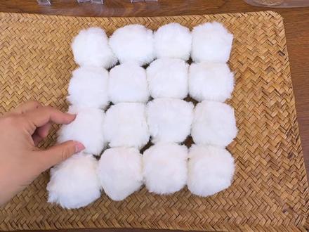 像棉花团子可以捏的霉豆腐,你值得拥有#霉豆腐 #霉豆腐制作 #解压 #捏捏乐 #教程