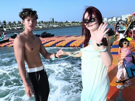 也是飞上了#水上飞人 #三亚 #三亚阿飞 #水上运动