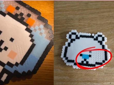 本期视频主要回答了四个常见问题:1.什么是闷豆怎么辨别2.怎么才能不闷豆3.豆子怎么烫不会让豆子图像变形4.豆子烫完很脏怎么解决#拼豆 #拼豆日常 #拼豆新手入坑推荐 #拼豆diy #拼豆教程