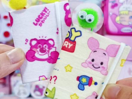 哇‼️旧口罩的隐藏用法👉自制迷你手帐本 #DIY手工制作 #手帐 #自制手帐本 #口罩手工