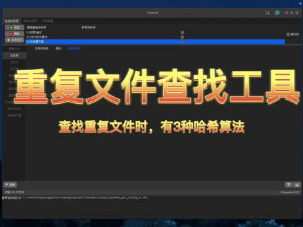 大文件、重复文件、空目录、损坏的文件查找 #重复文件 #重复文件查找 #重复文件删除 #大文件查找 #空目录