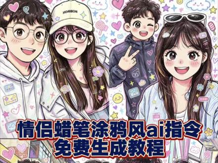 情侣涂鸦合照 AI 指令教程 #剪映 #剪映图片设计 #豆包涂鸦风格指令 #一键生成蜡笔绘画风 #蜡笔涂鸦特效 豆包绘画风格指令 豆包涂鸦指令可复制 豆包涂鸦风照片指令 豆包描边涂鸦指令 豆包情侣照涂鸦指令 豆包涂鸦影子指令 豆包手绘涂鸦指令 豆包涂鸦版图片指令 豆包涂鸦上色指令 豆包手绘涂鸦指令情侣 豆包手绘涂鸦指令 豆包手绘涂鸦指令一键复制 一键生成蜡笔绘画风指令 一键生成蜡笔绘画风 一键生成蜡笔绘画风指令ai 一键生成蜡笔效果 蜡笔涂鸦萌照 蜡笔涂鸦 豆包手绘风plog指令 涂鸦doodle