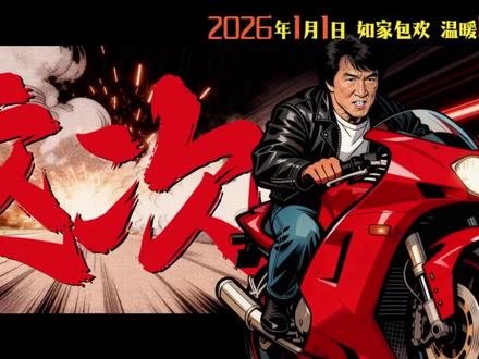 成龙、彭昱畅主演的喜剧片《过家家》官宣定档2026年1月1日!#电影片段 #新片推荐