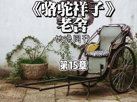 《骆驼祥子》第15章-有声书15-老舍 经典文学(配字幕配乐)心中那点污秽仿佛永远也洗不掉