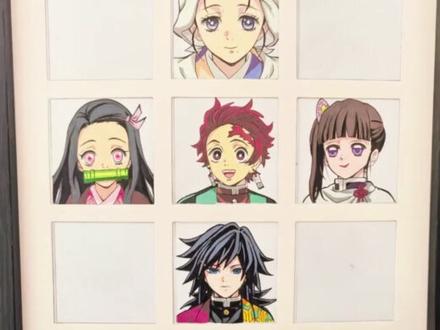 还有三个格子,画谁??#画画 #灶门炭治郎 #鬼灭之刃 #日常瞎画