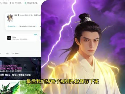【AI漫剧】1分钟速通完整流程,新手也能快速出片 #AI #AIGC #AI漫剧 #ai视频#教程