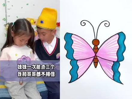 用各种数字画超级可爱的小动物,零基础也能画得好 #简笔画 #画画教程 #亲子互动